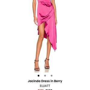 Jacinda dress in Berry, ELLIATT